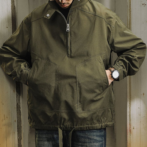 American Retro Windproof Jacket P0830