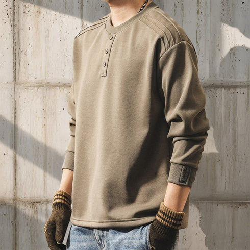 Shoulder Line Accent Long T-shirt P1953