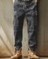 Structured Pocket Cargo Denim Jeans P1539
