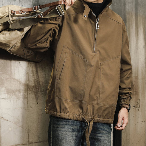 American Retro Windproof Jacket P0830