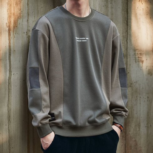Sweatshirt Men Loose Tide P0704