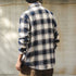 【OUTLET/即納】クラシックラインチェックシャツ P0085