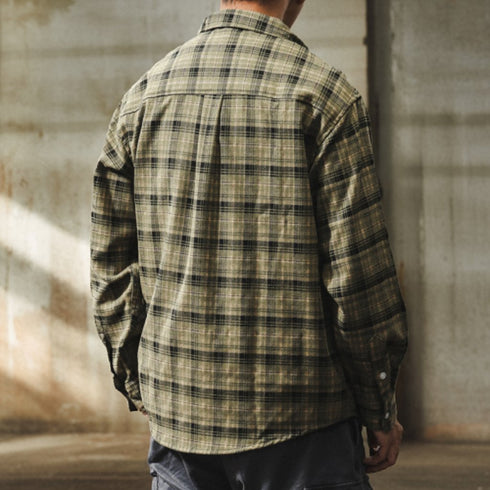 Classic Check Button Shirt P1708