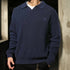 Classic Design Cotton Polo Knit Sweater P1656