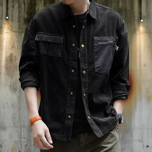 Bicolor Work Utility Shirt P1787