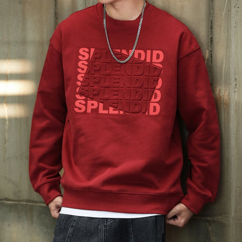 Logo Graphic Crewneck Sweatshirt P1805