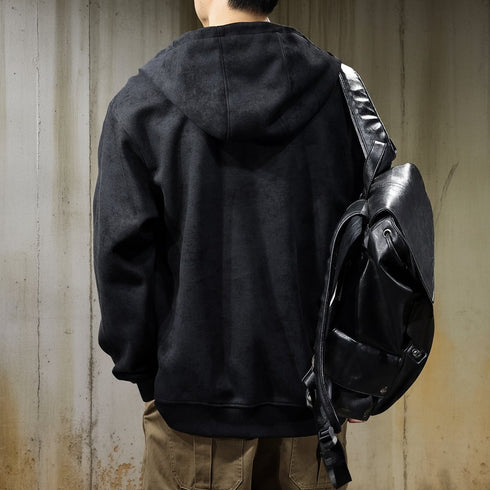 Classic Style Zip Sweat Hoodie P1655