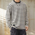 Border Crew Neck Long Tee P1686