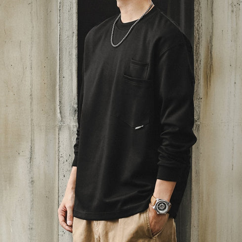Heavyweight Pocket Long Sleeve P1743