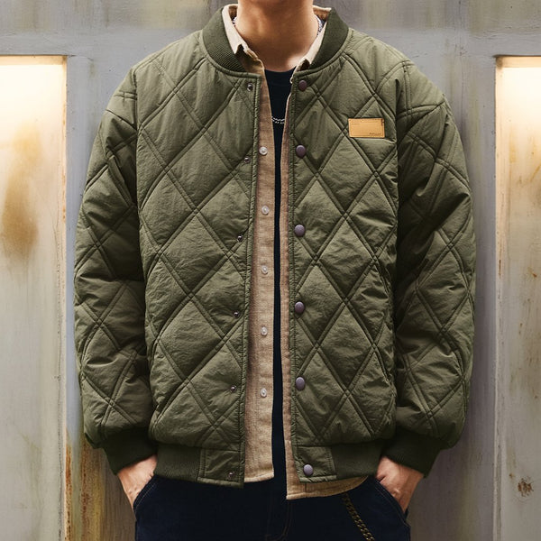 【OUTLET/即納】Vintage Texture Quilted Jacket P1798