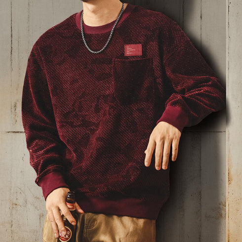 Soft Fabric Warm Touch Long Sleeve Sweatshirt P1864