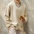 Cable Rib Crew Neck Long Sleeve P1952