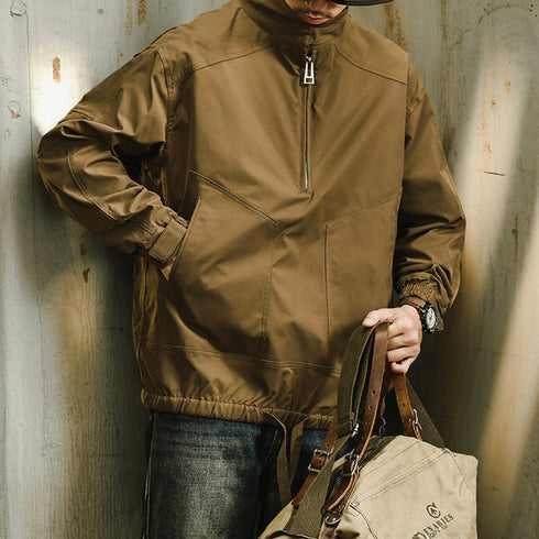 American Retro Windproof Jacket P0830