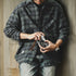 Urban Style Check Pattern Long Sleeve Shirt P1707