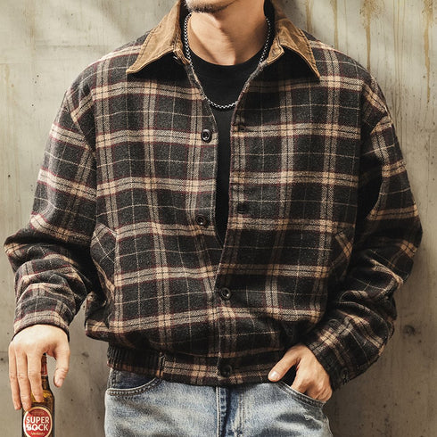 Classic Check Shirt Jacket P1863