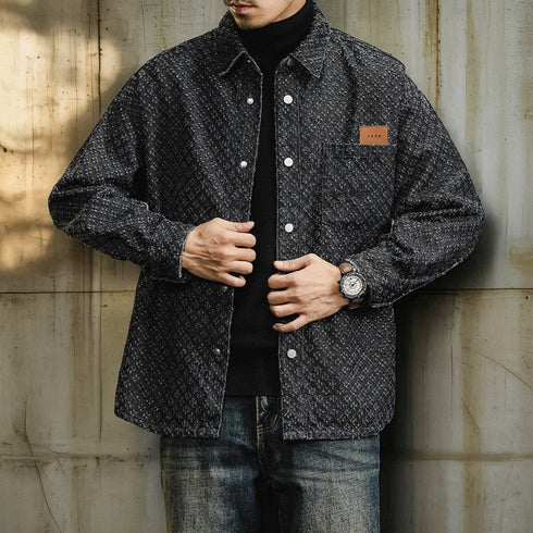 Vintage Nep Tweed Shirt P1904