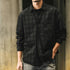 Monochrome Plaid Shirt P1632
