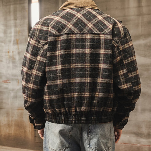 Classic Check Shirt Jacket P1863