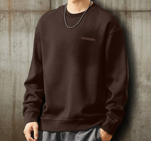 Minimal Logo Smudge Sweatshirt P1966
