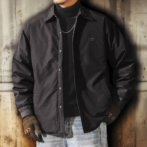 Simple Silhouette Coach Jacket P1871