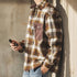 Retro Check Flannel Shirt P1861