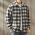 レトロチェックリラックスシャツ P1929