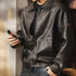 Vintage Leather-Like Jacket P1882