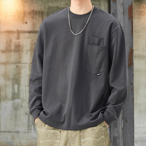 Heavyweight Pocket Long Sleeve P1743