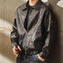 Vintage Leather-Like Jacket P1882