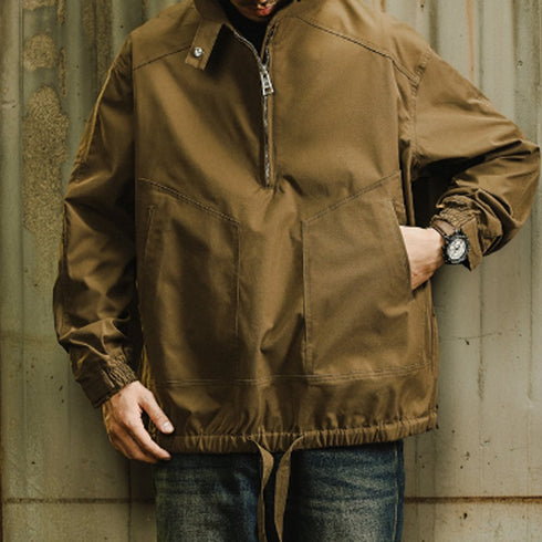 American Retro Windproof Jacket P0830