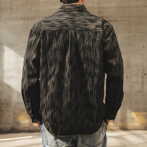 Retro Texture Utility Shirt P1831