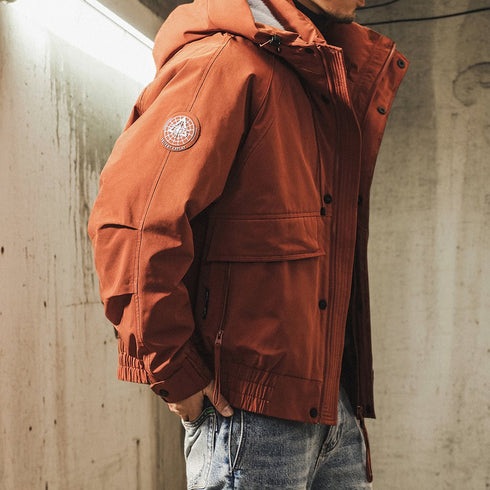 Technical Cutting Short Jacket P1869