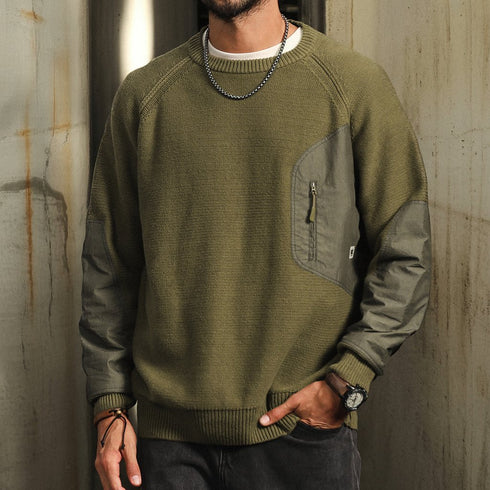 Simple Raglan Long Sleeve Sweatshirt P1647