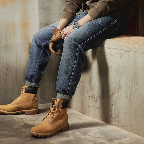 Vintage Patch Pocket Denim Jeans P0289