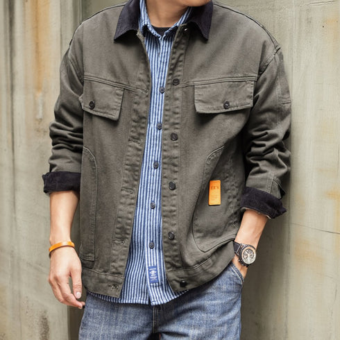 Military Style Work Jacket P1782