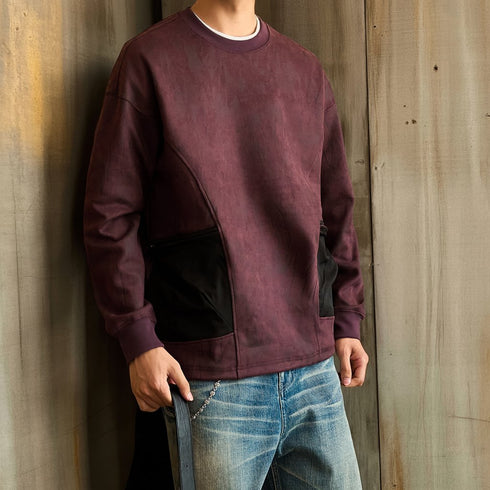 Vintage Wash Texture Long Sleeve Shirt P1815