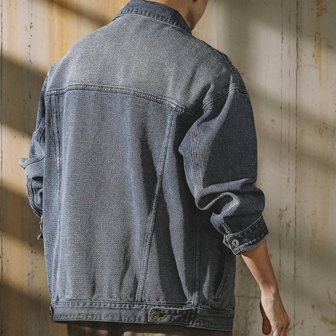 Vintage Wash Denim Jacket P1732
