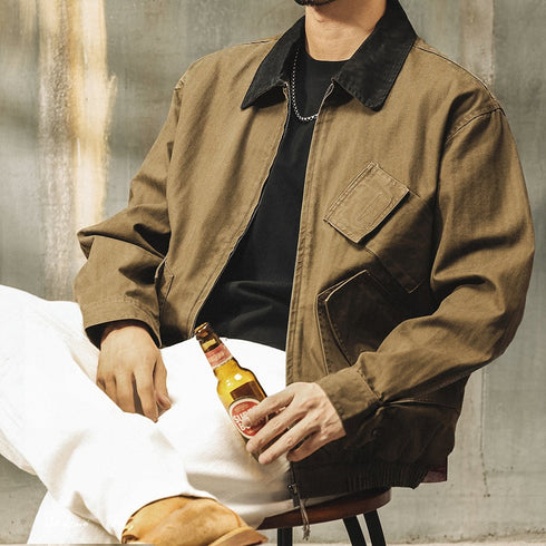 Classic Utility Zip Blouson Jacket P1857