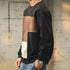 Color Block Panel Crew Sweatshirt P1823