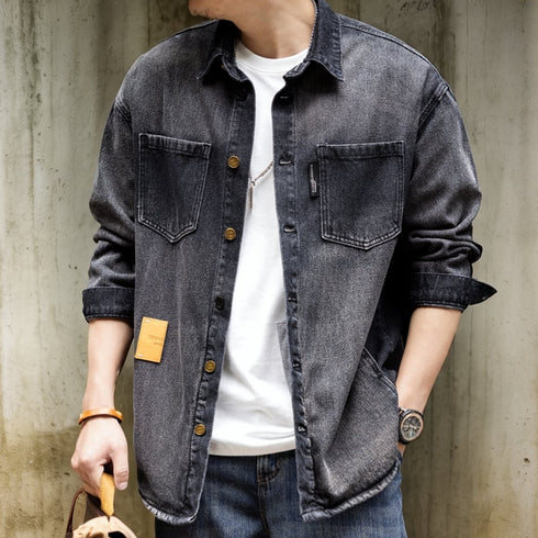 Vintage Wash Denim Shirt P1771