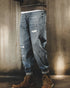 Crash Patch Denim Pants P1537