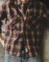 Authentic Check Work Style Long Sleeve Shirt P1594