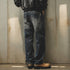 Vintage Wash Denim Pants P1737