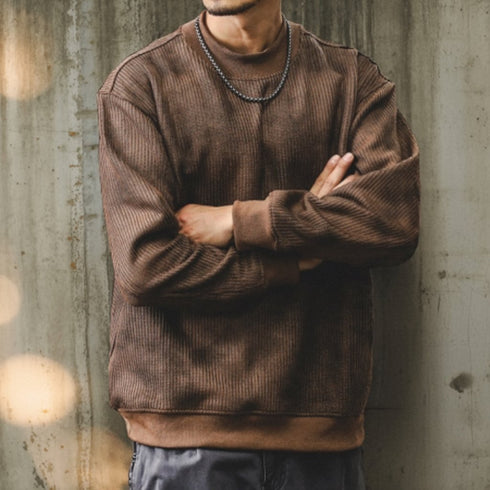 Vintage Wash Rib Sweatshirt P1744