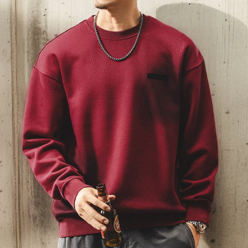 Minimal Logo Smudge Sweatshirt P1966