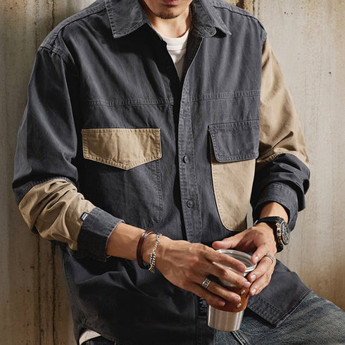 Long-sleeved Tough Guy Shirt P0836