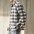 レトロチェックリラックスシャツ P1929