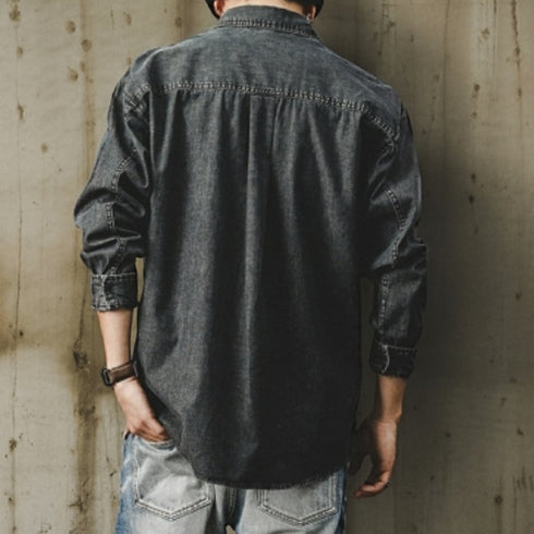Vintage Wash Denim Shirt P1619
