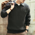 Classic Design Cotton Polo Knit Sweater P1656