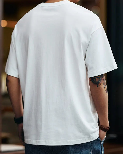 Double Pocket Accent Short Sleeve T-shirt P1368